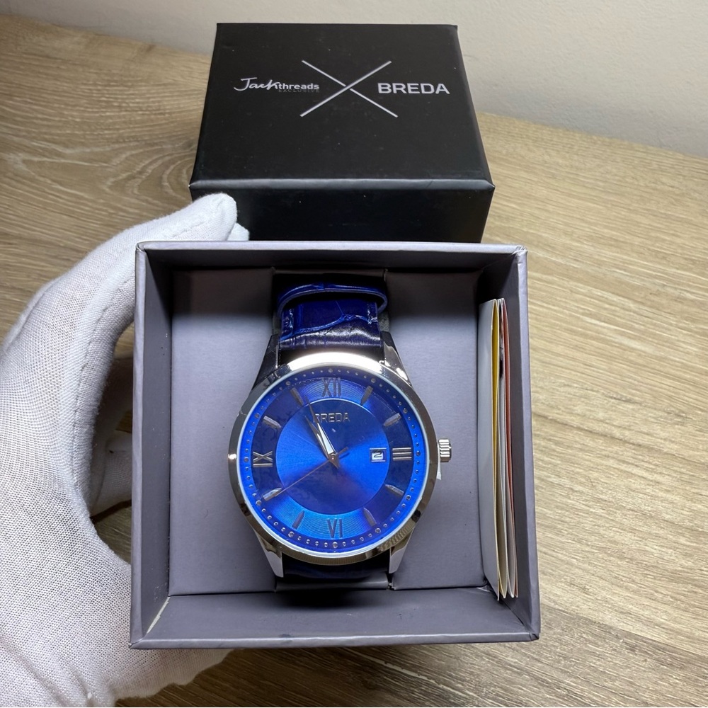 Breda Blue Dial Men’s Watch